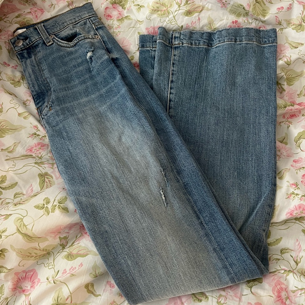 7 For All Mankind. High Rise Flare.